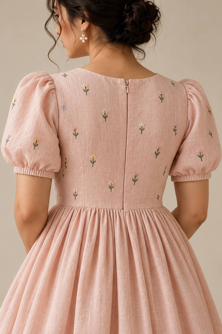 Wildflower Linen Dress