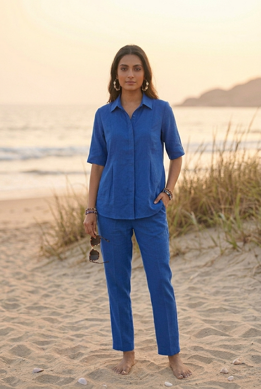 The Varuna Pleated Set