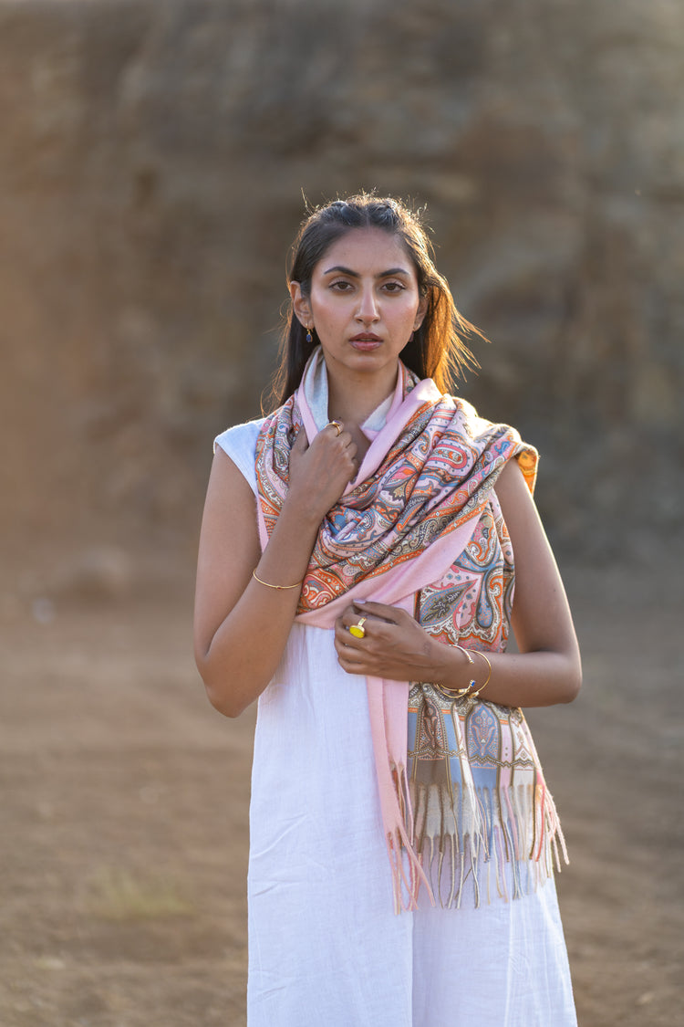 Timeless Paisley Stole