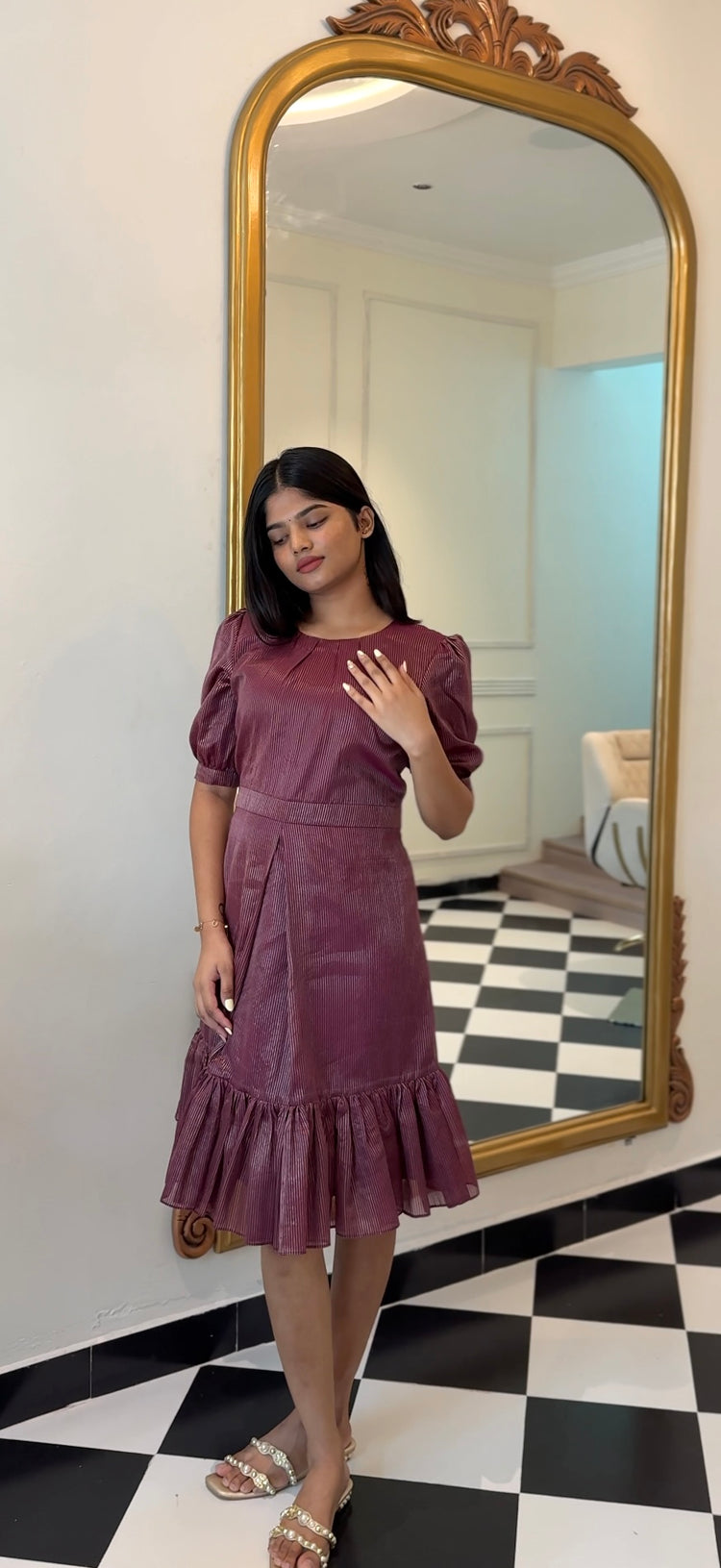 Purple Raaga Gown
