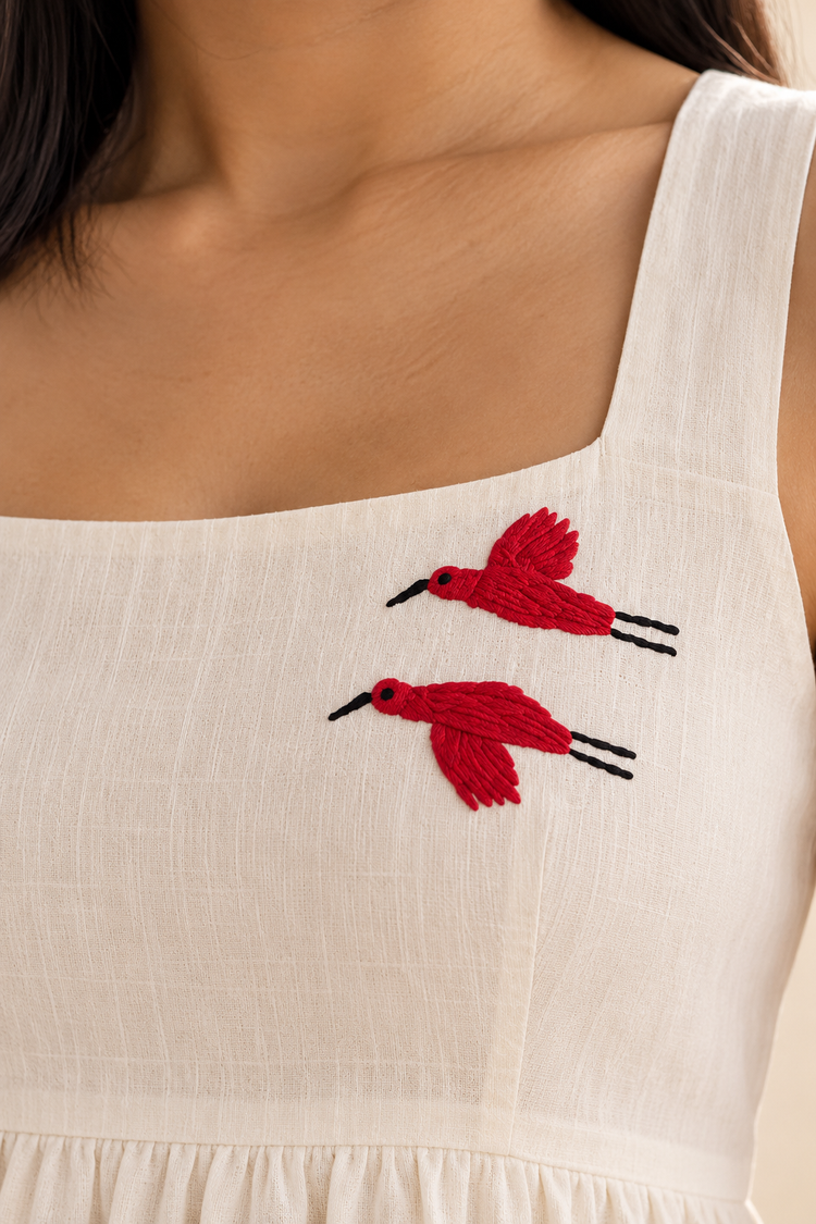 Serenade Crane Dress